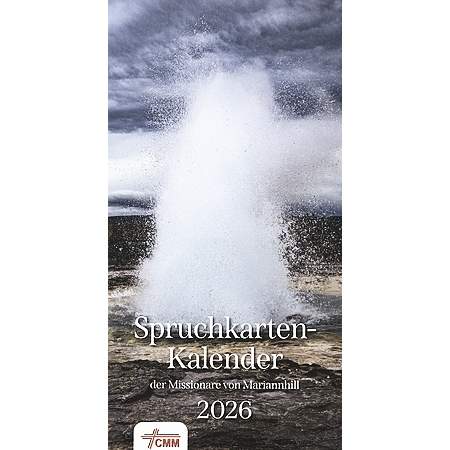 Spruchkartenkalender 2026